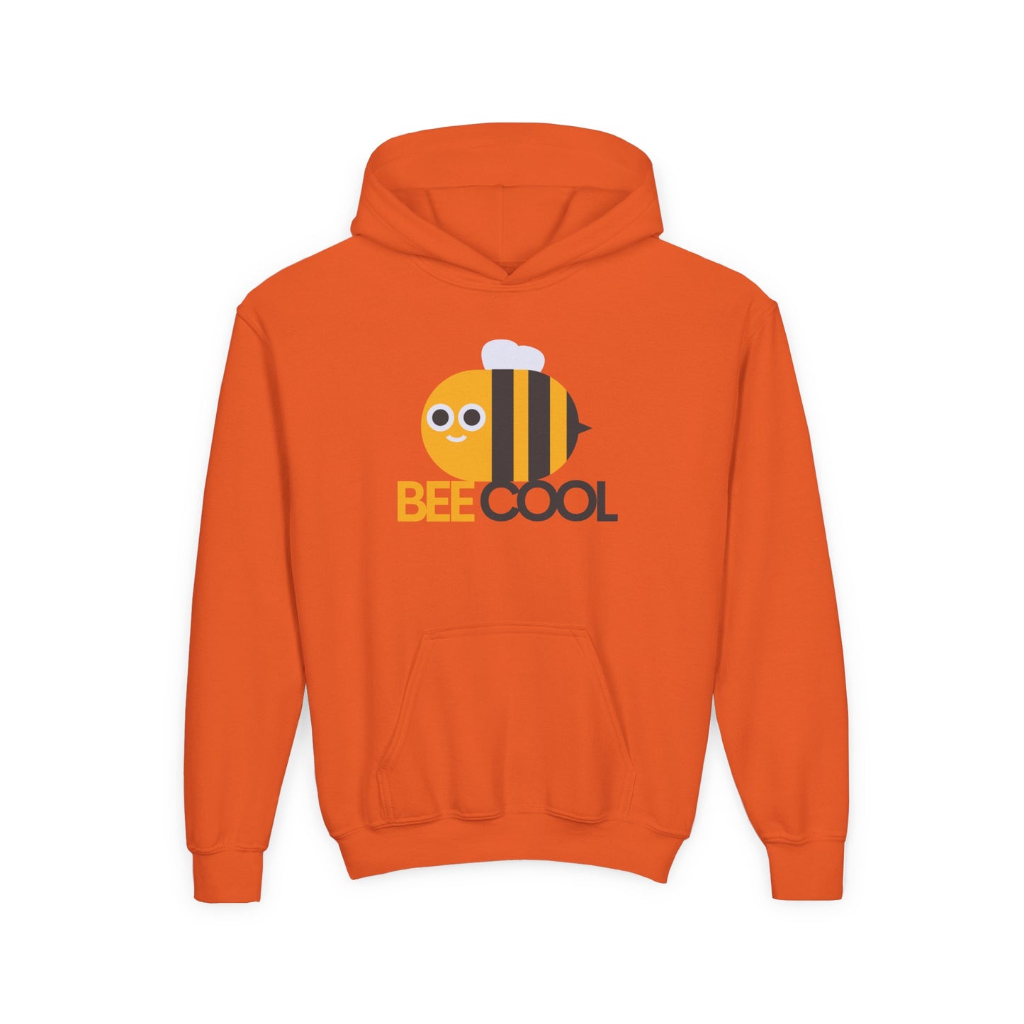 Youth Heavy Blend Hooded Sweatshirt - Bee Cool