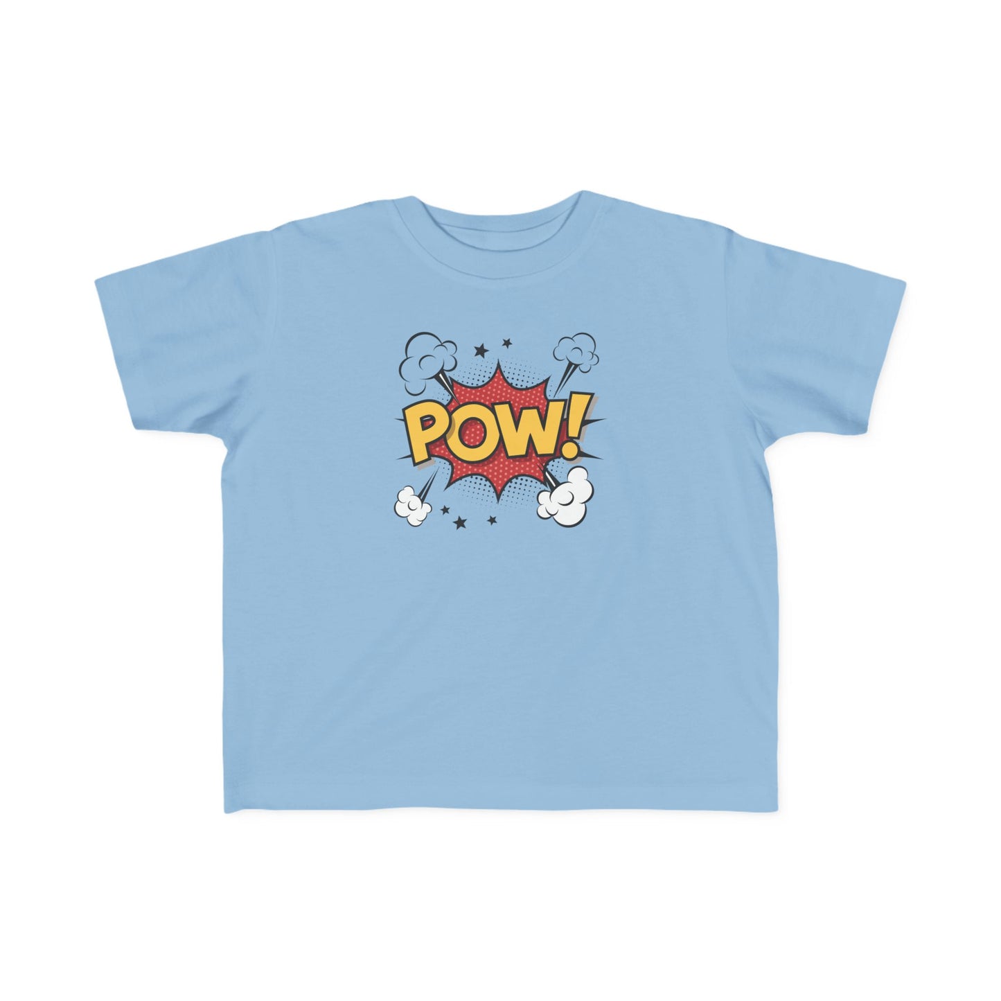 Superhero Toddler Tee, Cute Kids Shirt, POW Graphic T-Shirt, Fun Children's Wear, Birthday Gift, Playtime Outfit