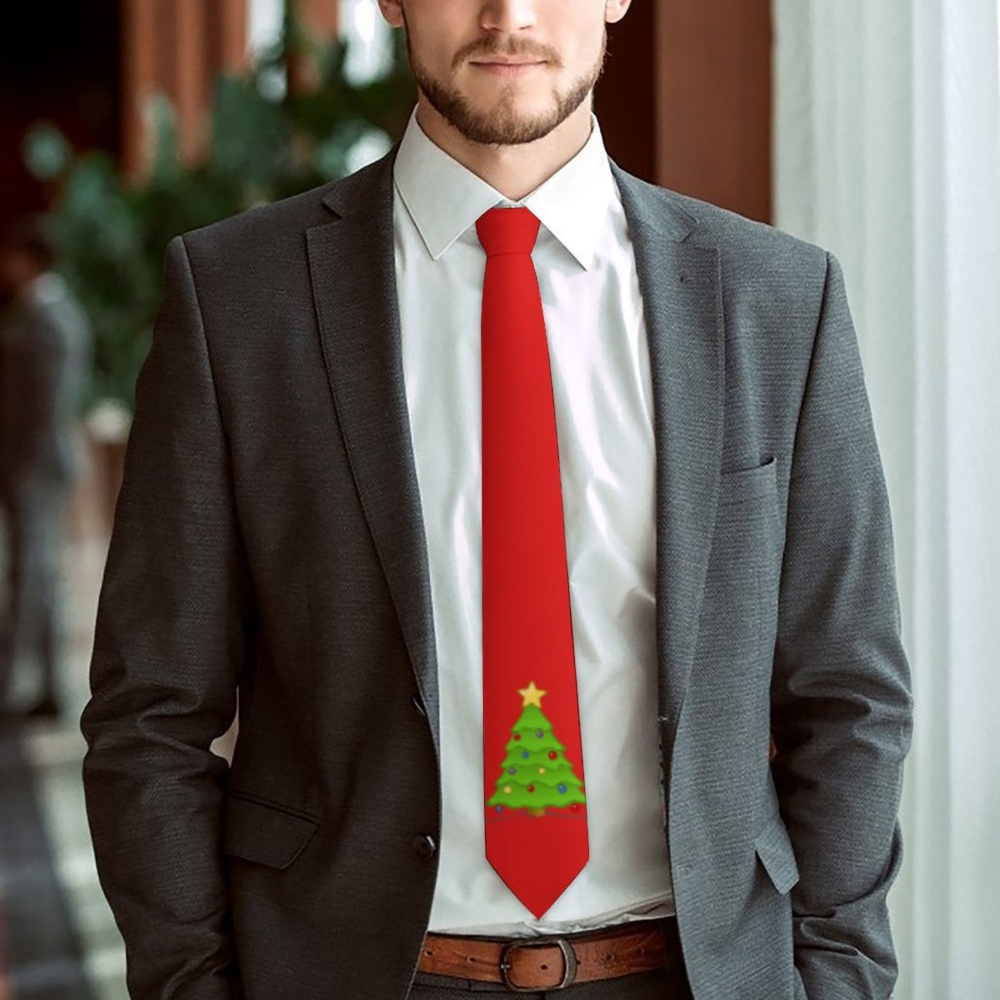 Men's Formal Tie - Christmas Tie