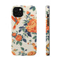 Floral Hummingbird Magnetic Phone Case — Impact-Resistant Protective Cover