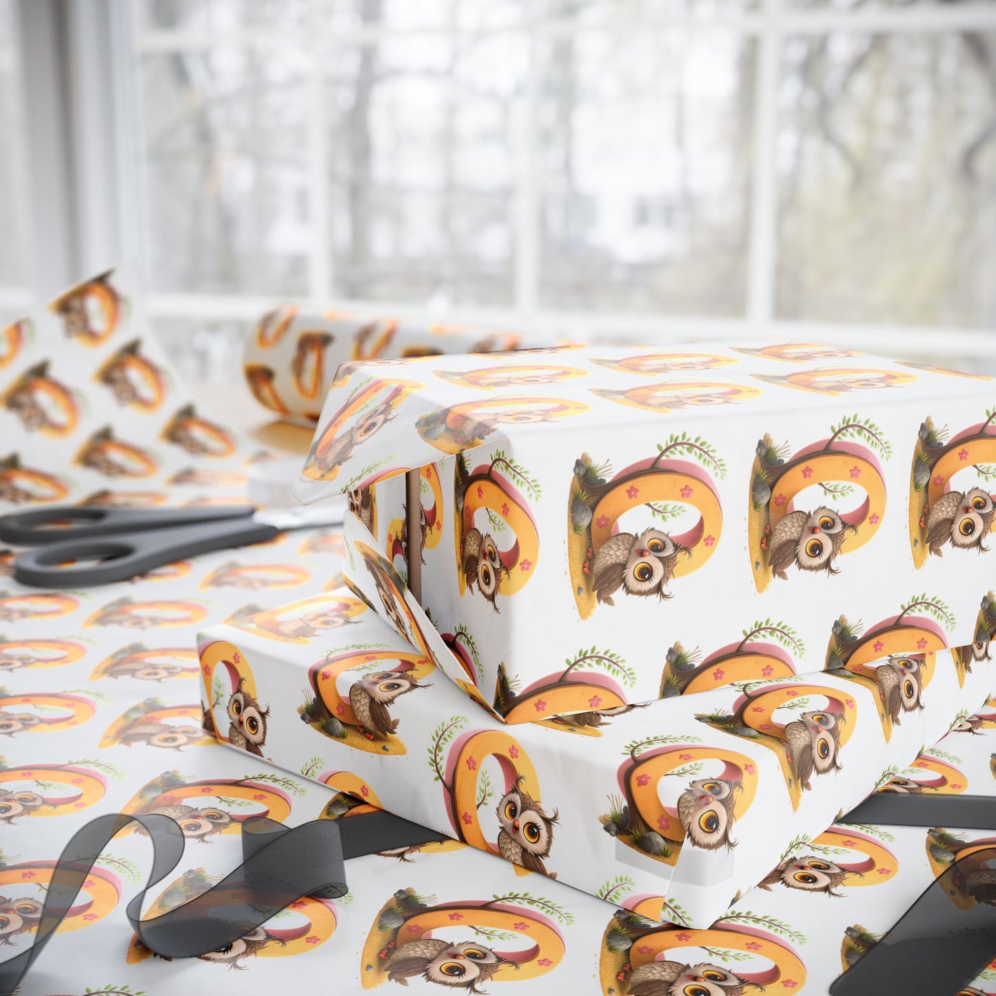 Charming Wrapping Paper for All Occasions, Fun Gift Wrap for Birthdays, Holidays, Baby Showers, Weddings, Eco-Friendly