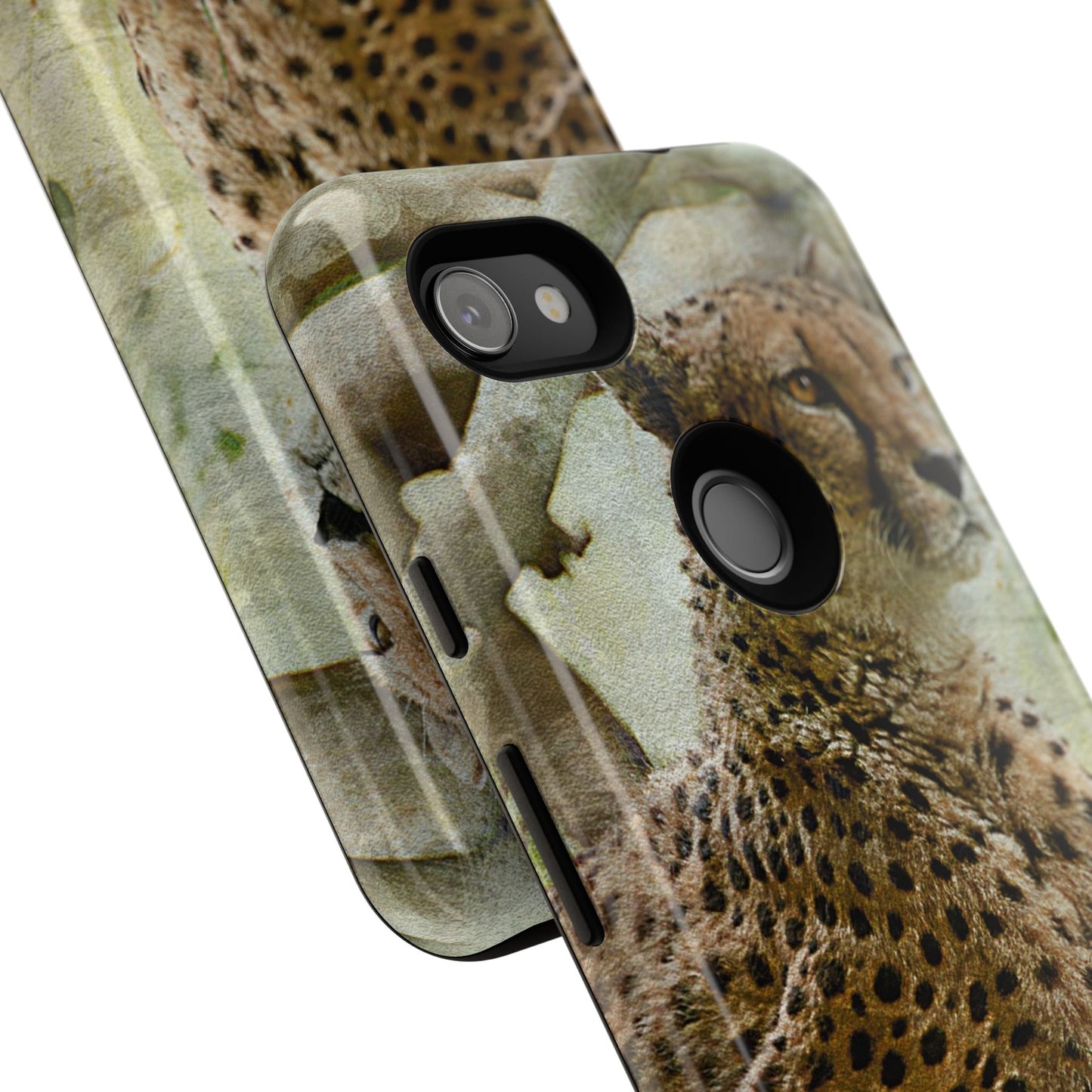 Cheetah Phone Case, Tough Cases, Animal Lover Gift, Wildlife Protection, Eco-Friendly Mobile Cover, Unique Phone Accessory
