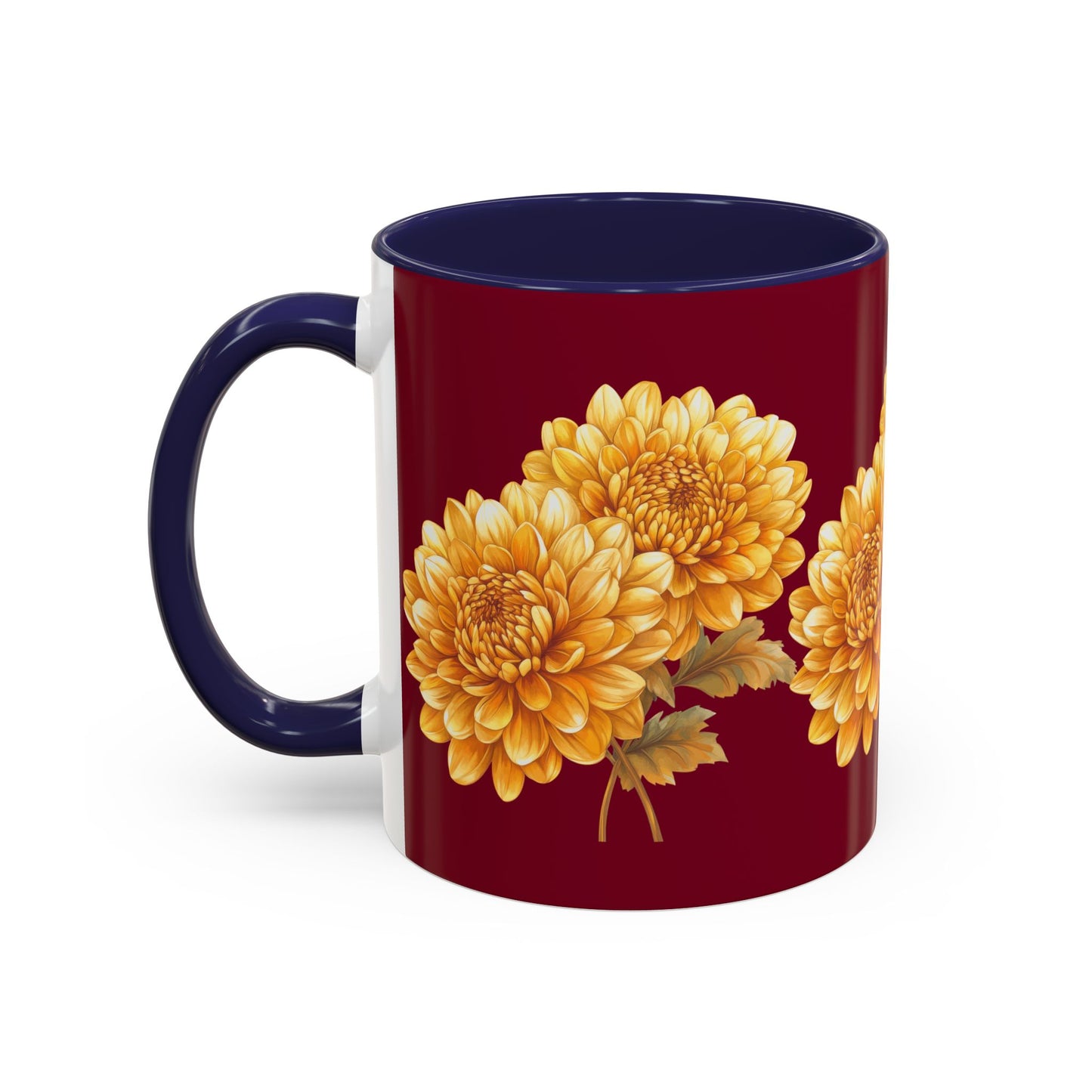 Beautiful Floral Accent Coffee Mug | Perfect Gift for Flower Lovers, Home Decor, Cozy Vibes, Mother’s Day, and Birthdays