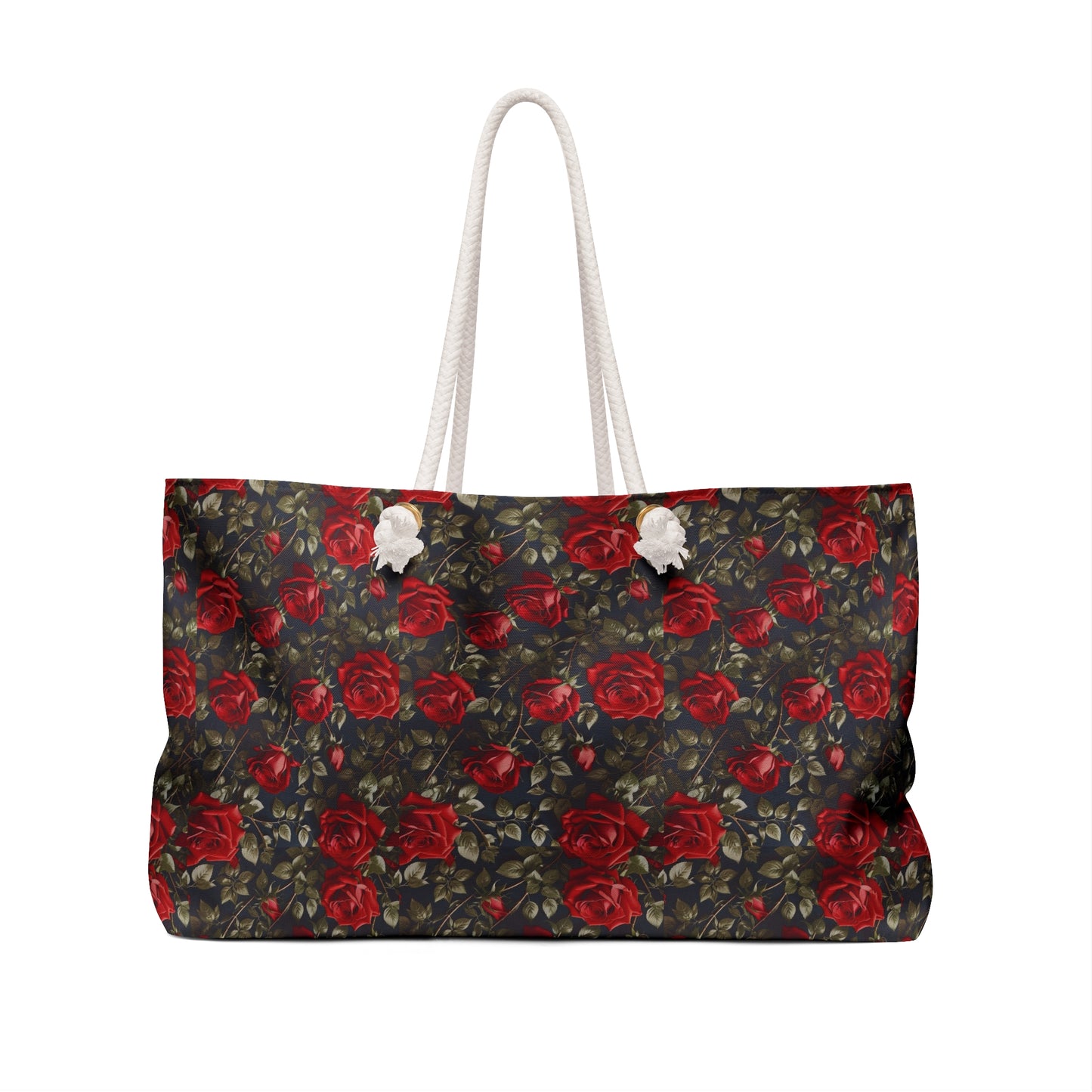 Chic Floral Weekender Bag | Travel Tote, Overnight Bag, Gym Bag, Weekend Getaway, Floral Design