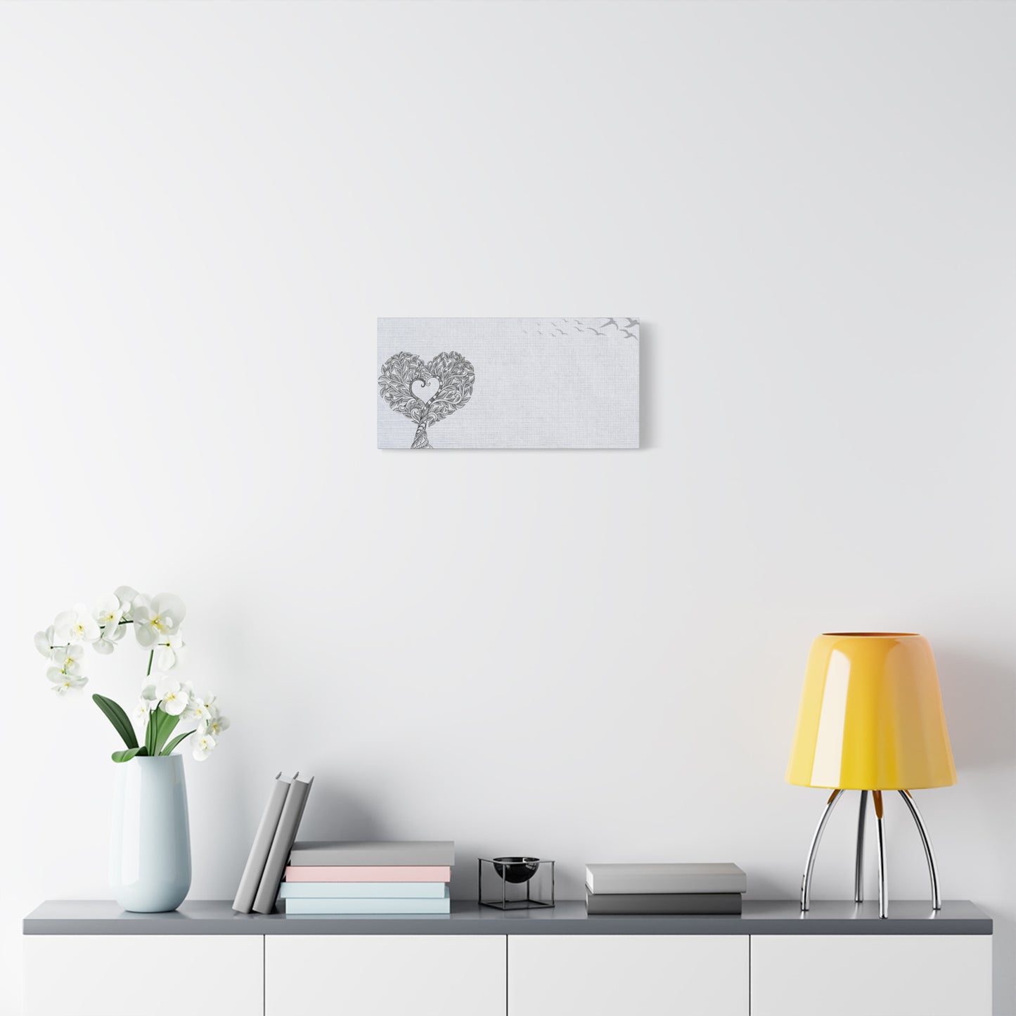 Matte Canvas, Stretched, 1.25" - Heart Tree
