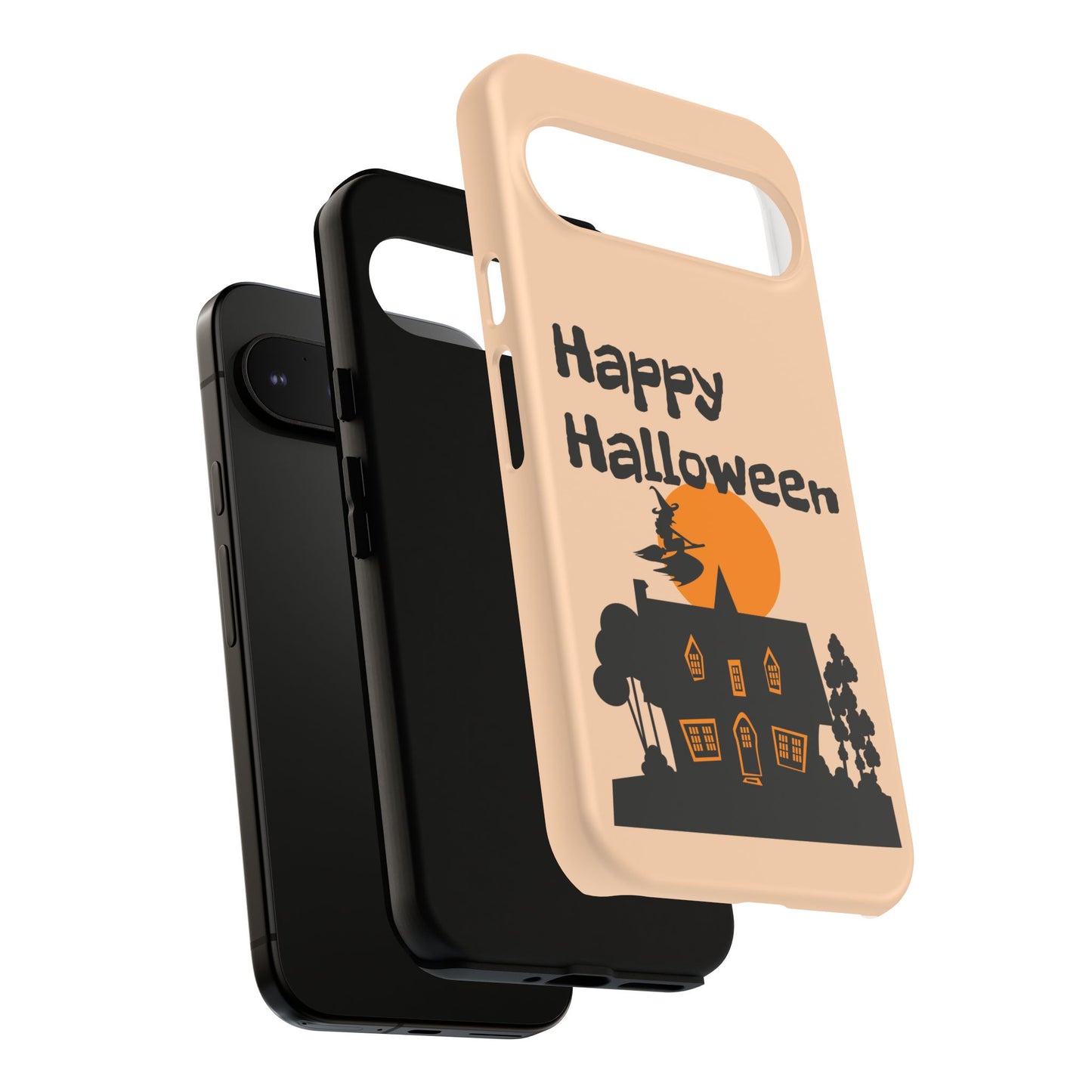 Halloween Phone Case, Spooky Mobile Cover, Tough Case for Phone, Witch Design, Fall Decor, Unique Gift for Halloween