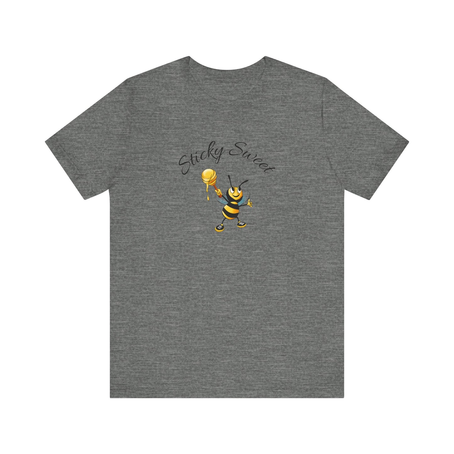Sticky Sweet Bee Unisex Tee, Cute Bee T-Shirt, Honey Lover Gift
