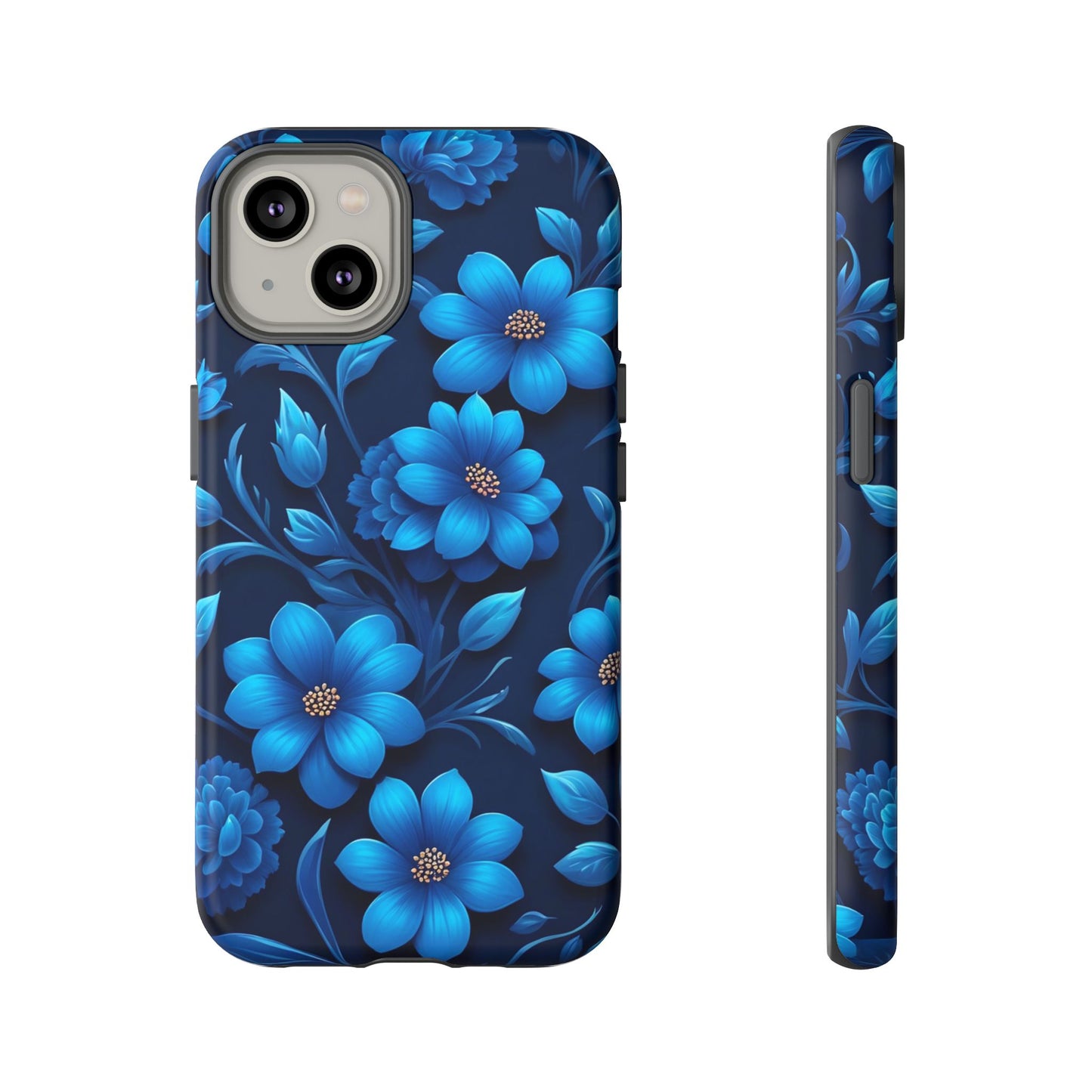 Tough Cases: Floral iPhone Case, Vibrant Phone Cover, Flower Patterned Case, Protective Floral Design, Spring Gift Idea