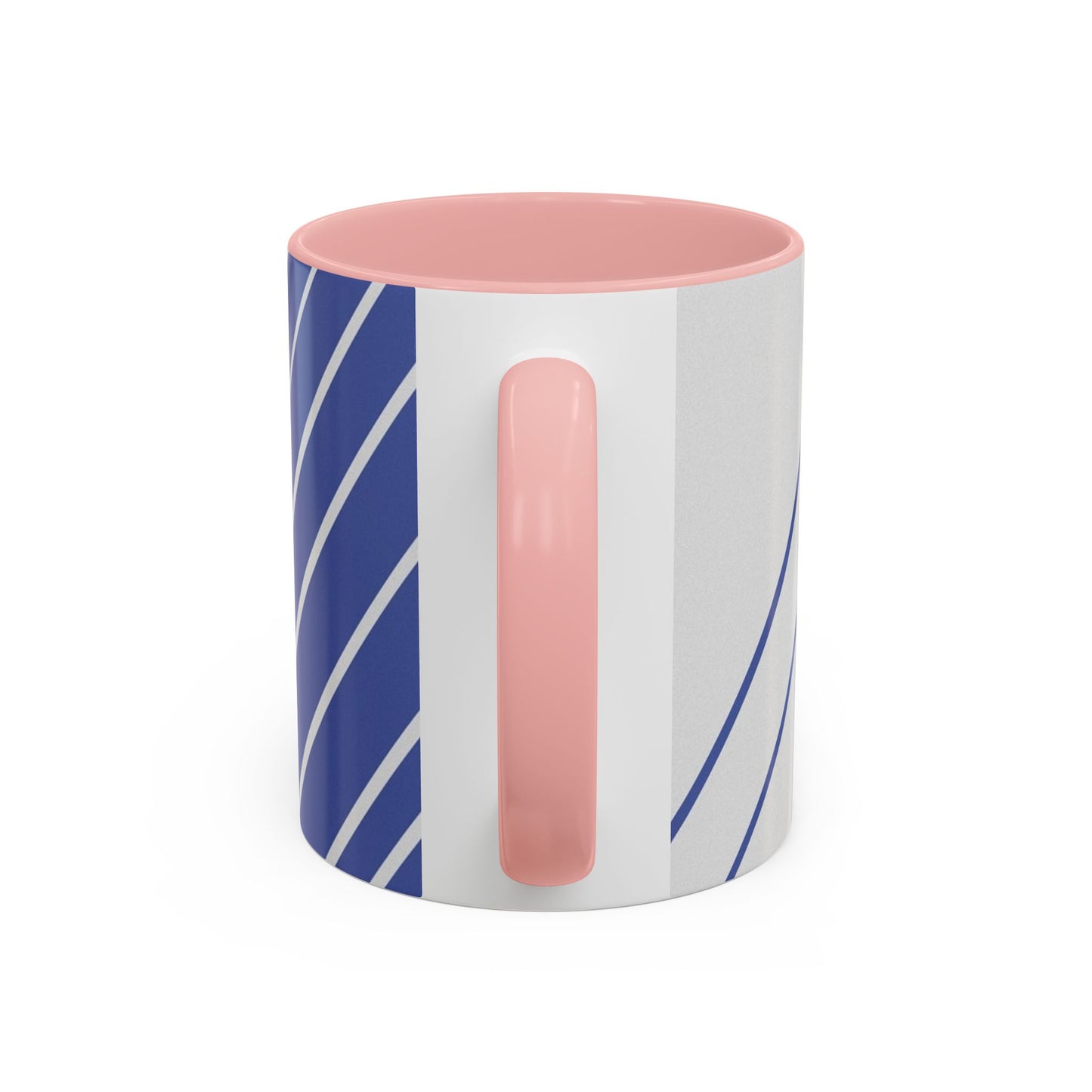 Elegant Stripe Accent Coffee Mug - Perfect for Gifts, Home Decor, Office, Birthdays, and Tea Lovers