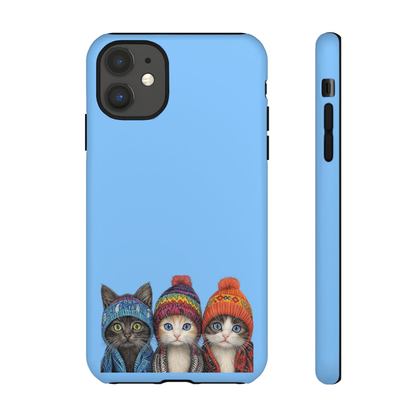 Cat-Themed Phone Case, Cute Cat Cases for Cat Lovers, Gifts for Cat Owners, Fun Cat Accessories, Holiday Present for Pet Lovers