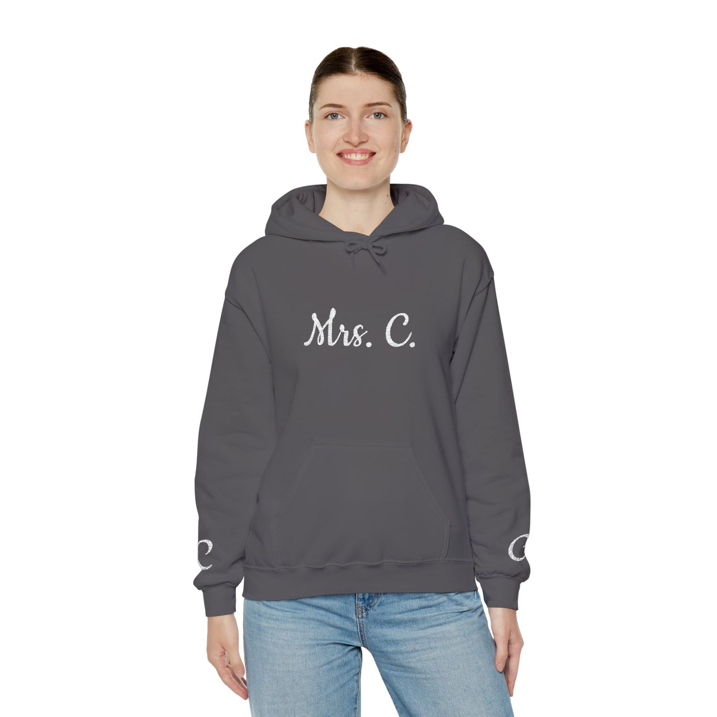 Personalized Hooded Sweatshirt, Gift for Teachers, Proud Teacher Apparel, Birthday Gift, Customized Sweatshirt