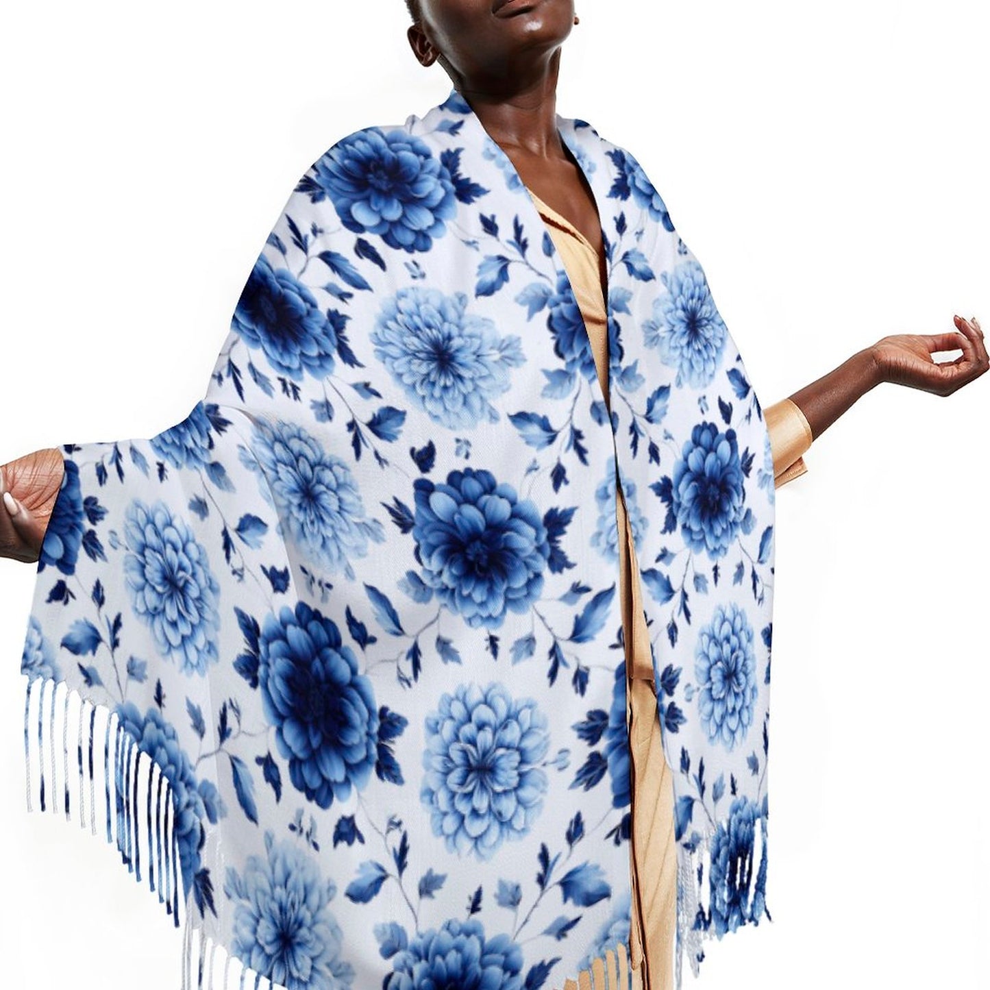 Cashmere-like Tassel Scarf