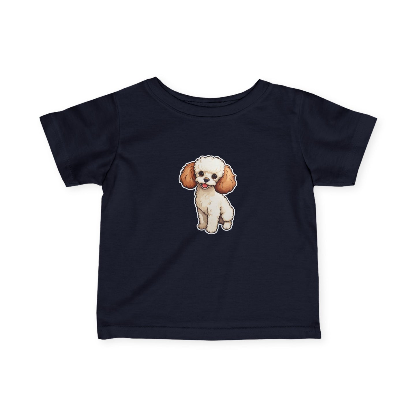 Cute Puppy Infant Tee, Baby T-Shirt, Newborn Gift, Toddler Tee, Dog Lover Baby Clothes