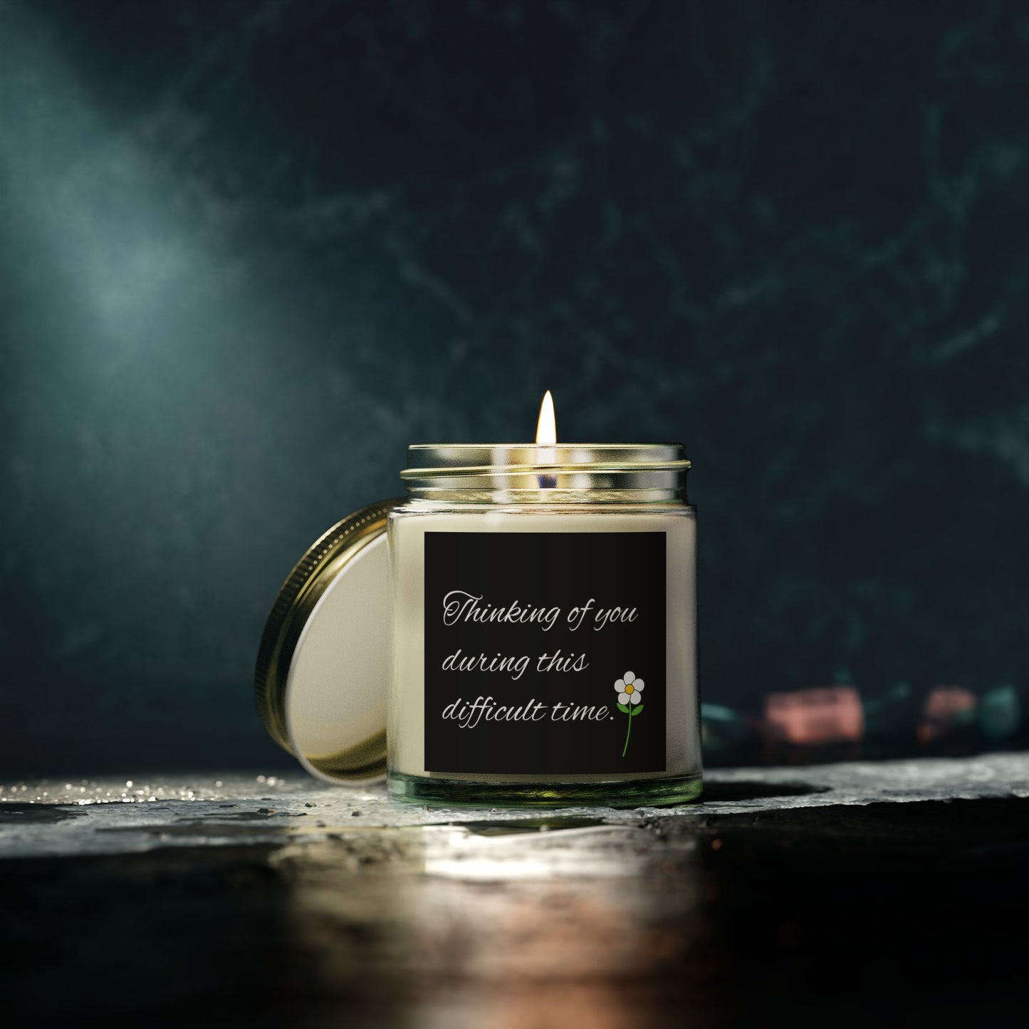 Thoughtful Scented Candle - Perfect for Comfort Gifts, Relaxation, Home Decor, Self-Care, Sympathy