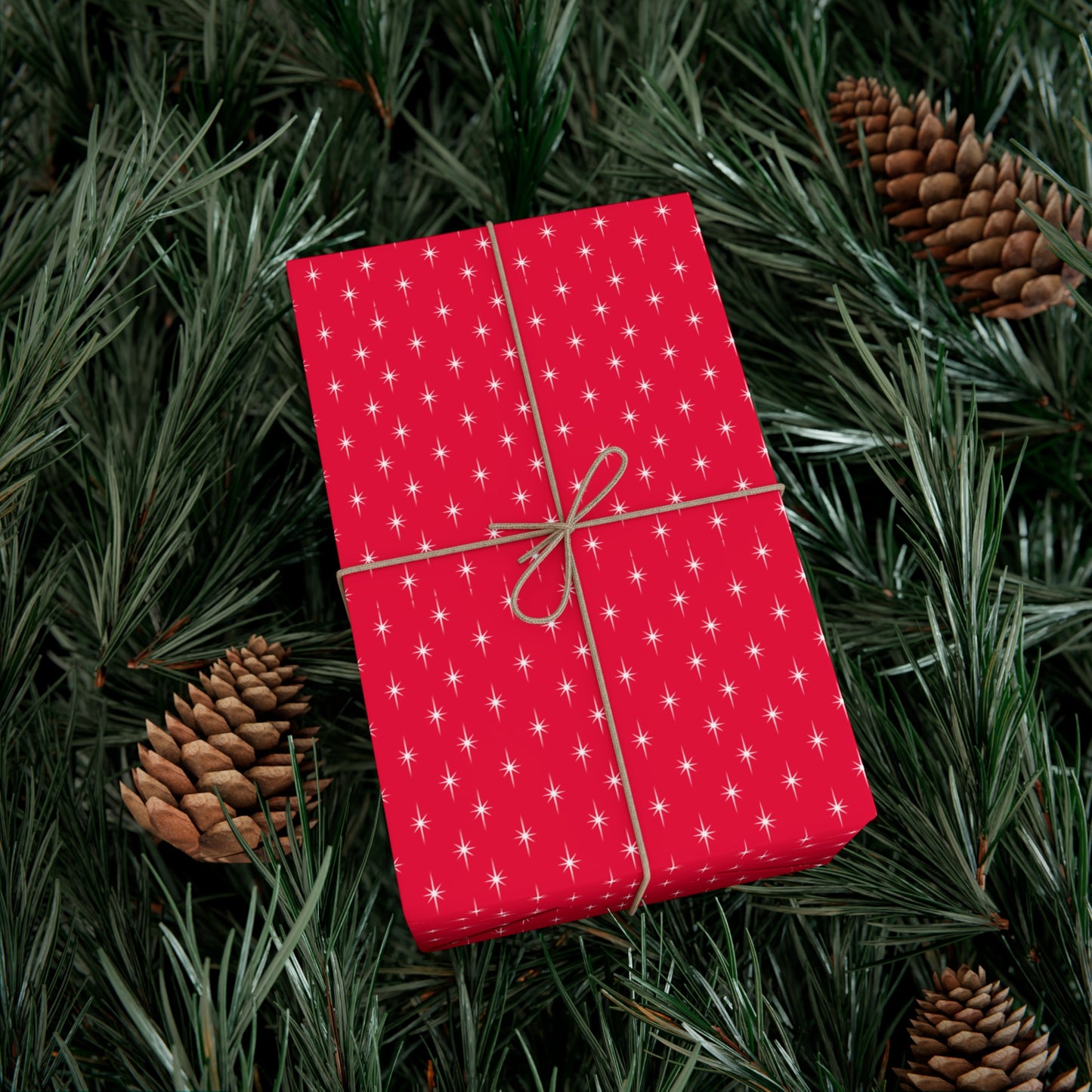 Festive Gift Wrap Papers for Holidays, Christmas, Birthdays, Parties, Eco-Friendly Wrapping, Red Polka Dot Design