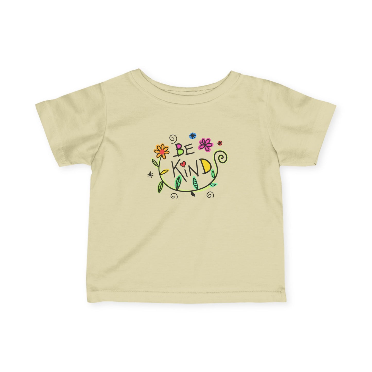 Be Kind Infant Tee, Cute Baby Shirt, Toddler Gift, Nursery Outfit, Rainbow Tee, Kids' Shirt