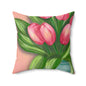 Spun Polyester Square Pillow