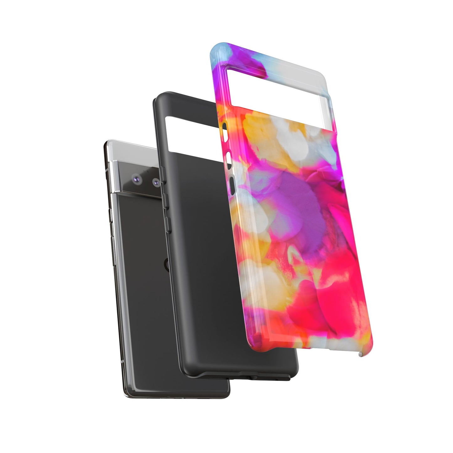 Floral Phone Case: Stylish Art for Your Device, Tough Cases, Gift for Her, Flower Print, Trendy Accessories, Phone Protection