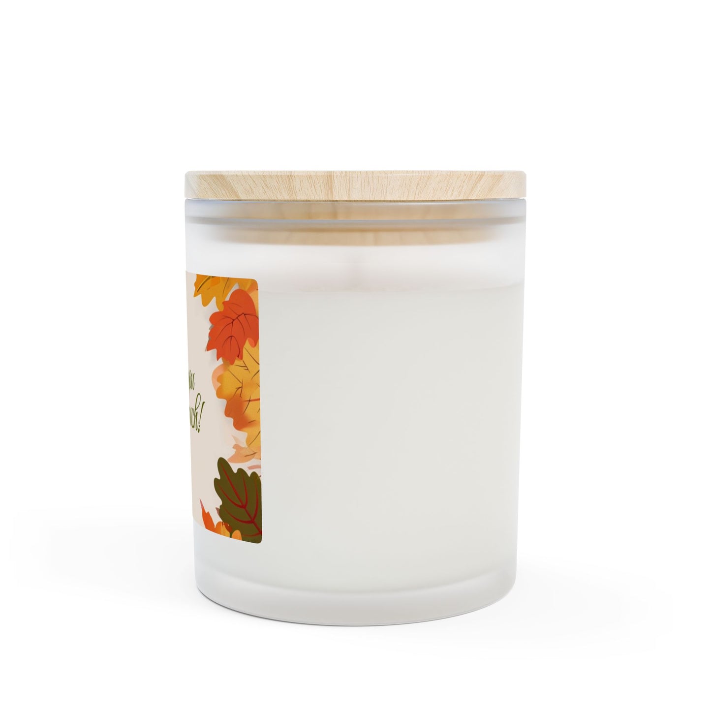 Frosted Glass Candle, 11oz