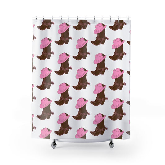 Shower Curtains cowboy boots