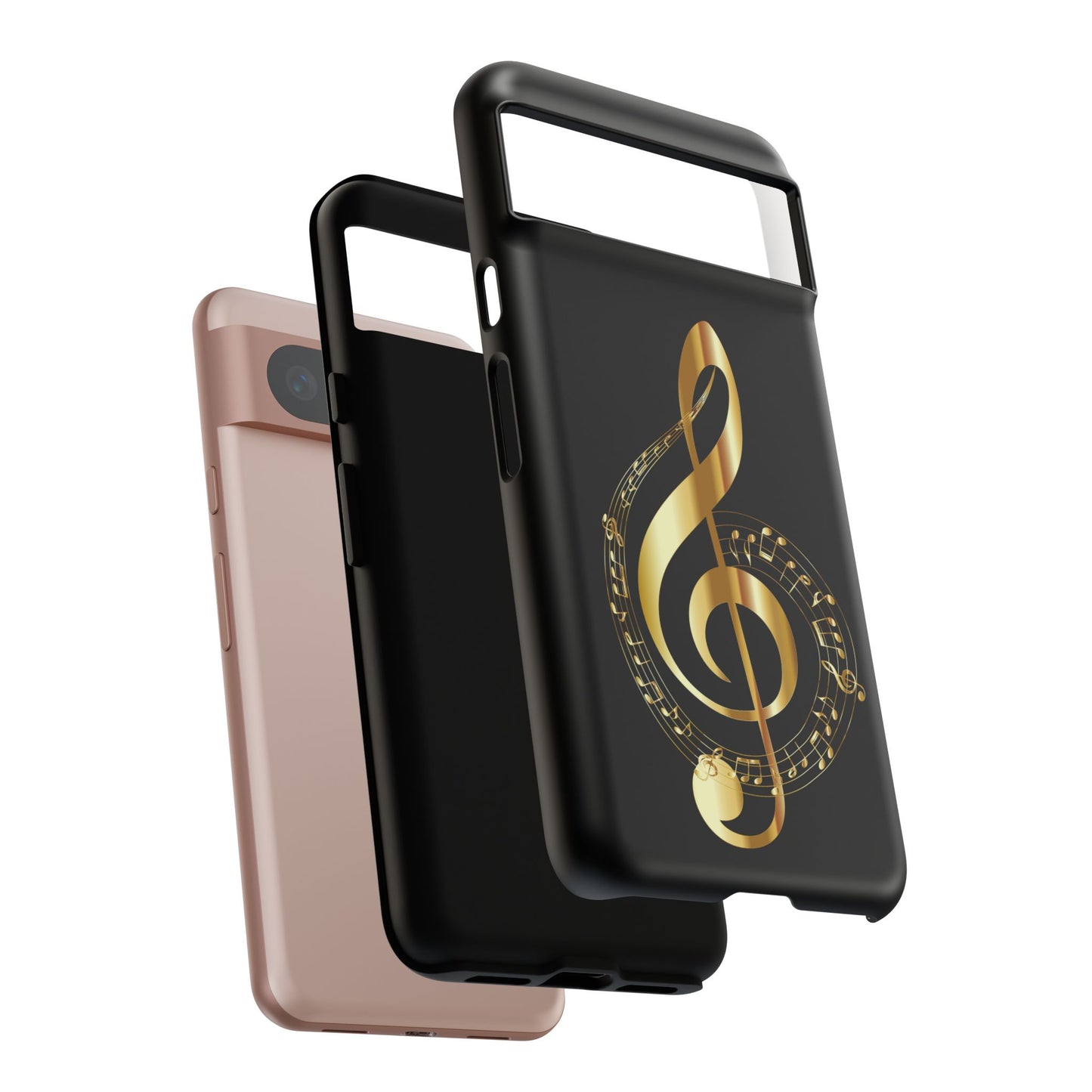 Tough Cases black gold musical Note