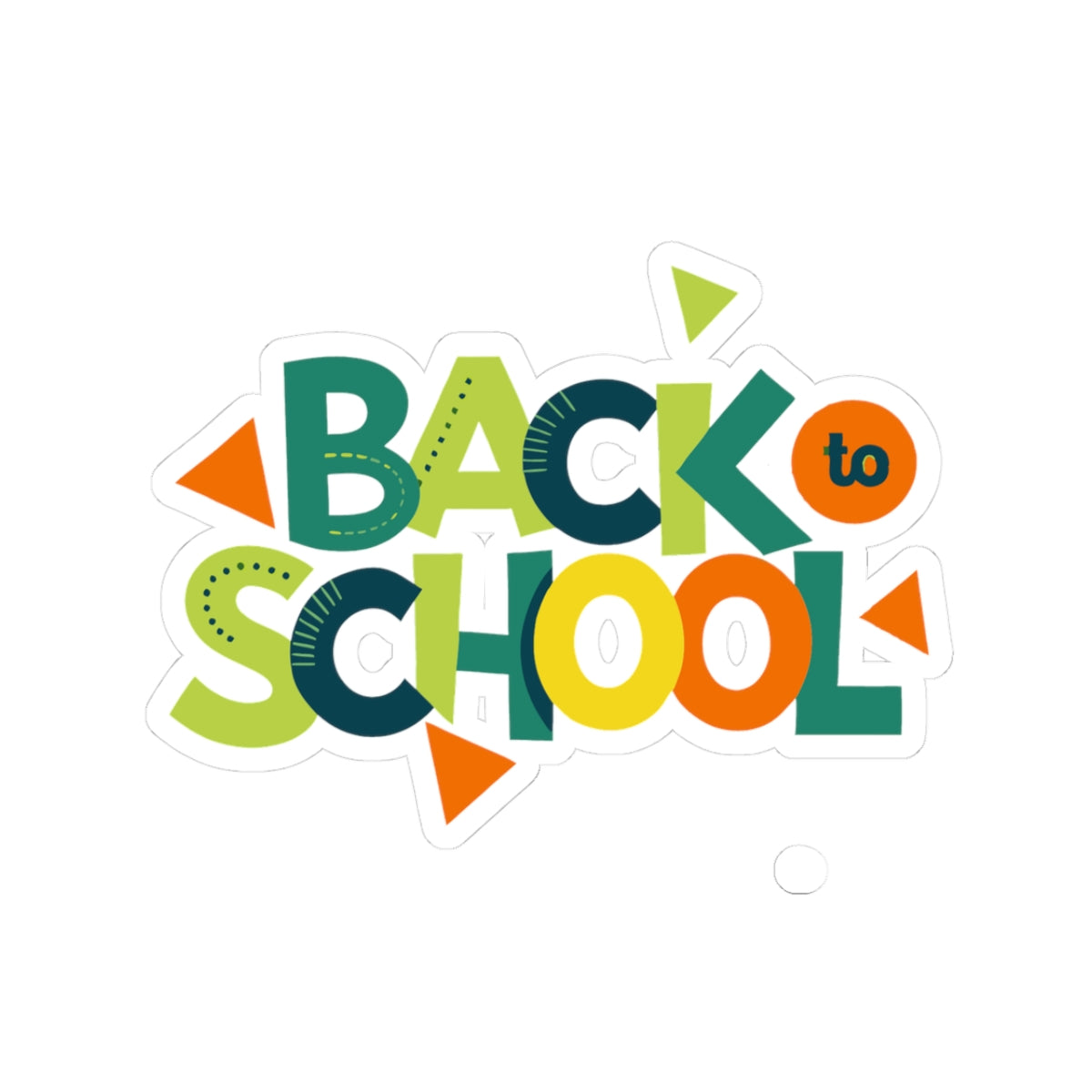 Back to School Kiss-Cut Stickers, Laptop Stickers, School Supplies, Cute Stickers for Kids, Back to School Decor