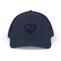 Heart-Shaped Love Snapback Trucker Cap, Adjustable Hat for Friends, Gifts for Couples, Valentine’s Day Cap, Casual Wear, Stylish Sun Hat