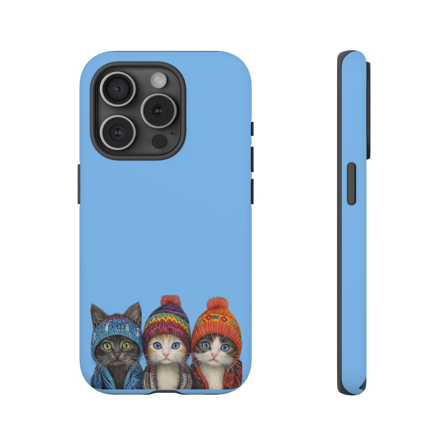 Cat-Themed Phone Case, Cute Cat Cases for Cat Lovers, Gifts for Cat Owners, Fun Cat Accessories, Holiday Present for Pet Lovers