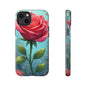 Floral Phone Case, Tough Cases with Elegant Rose Design, Stylish iPhone Cover, Rose Flower Gift for Nature Lovers, Unique Mobile Accessories