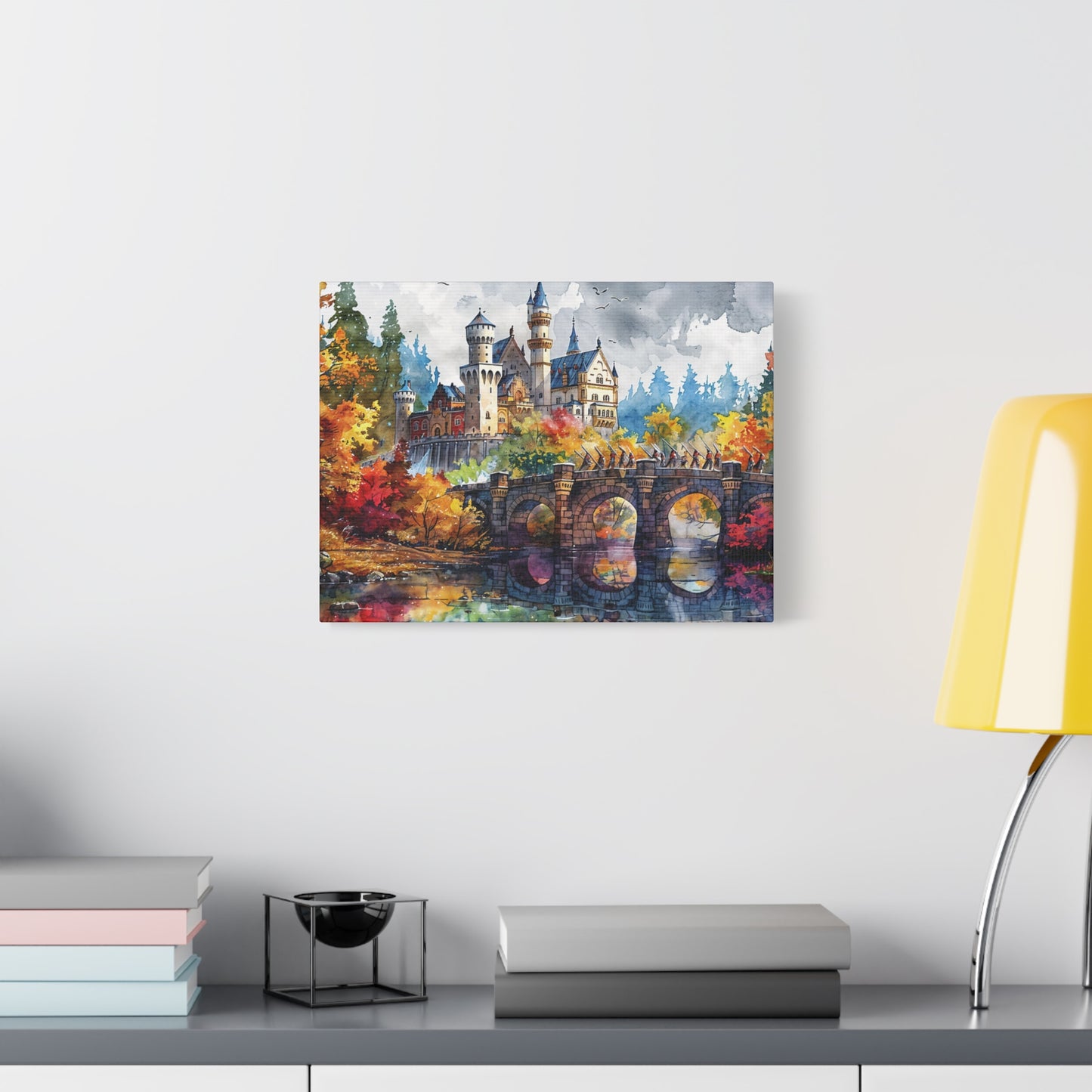 Matte Canvas, Stretched, 1.25" - Castle