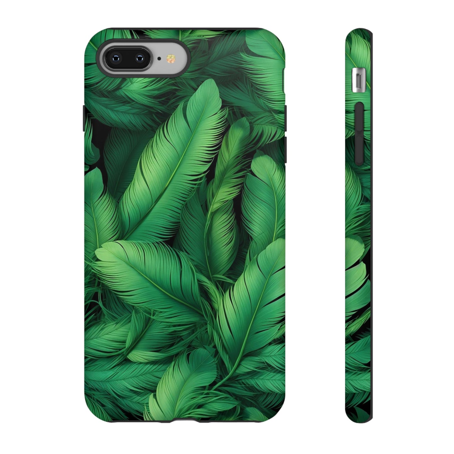 Tough Cases - Tropical Leaf Phone Case, Nature-inspired, Phone Accessory, Gift for Her, Jungle Theme, Eco-Friendly