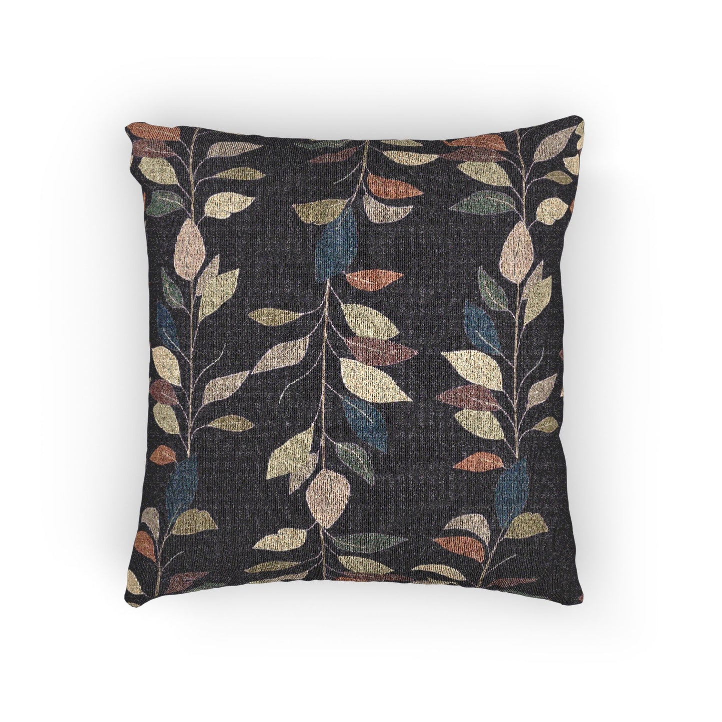 Nature-Inspired Woven Pillow, Cozy Autumn Decor, Boho Home Accent, Perfect Gift for Housewarming, Fall Celebration, Living Room