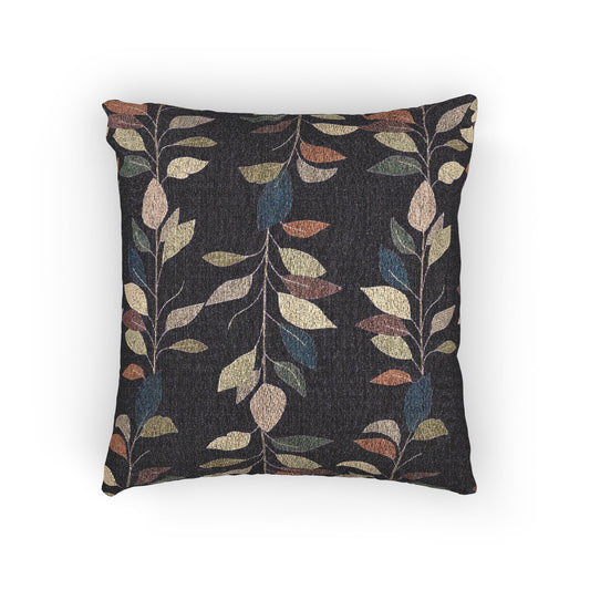 Nature-Inspired Woven Pillow, Cozy Autumn Decor, Boho Home Accent, Perfect Gift for Housewarming, Fall Celebration, Living Room