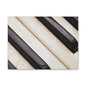 Piano Keys Canvas Wall Art, Music Decor for Home, Perfect Gift for Musicians or Music Lovers
