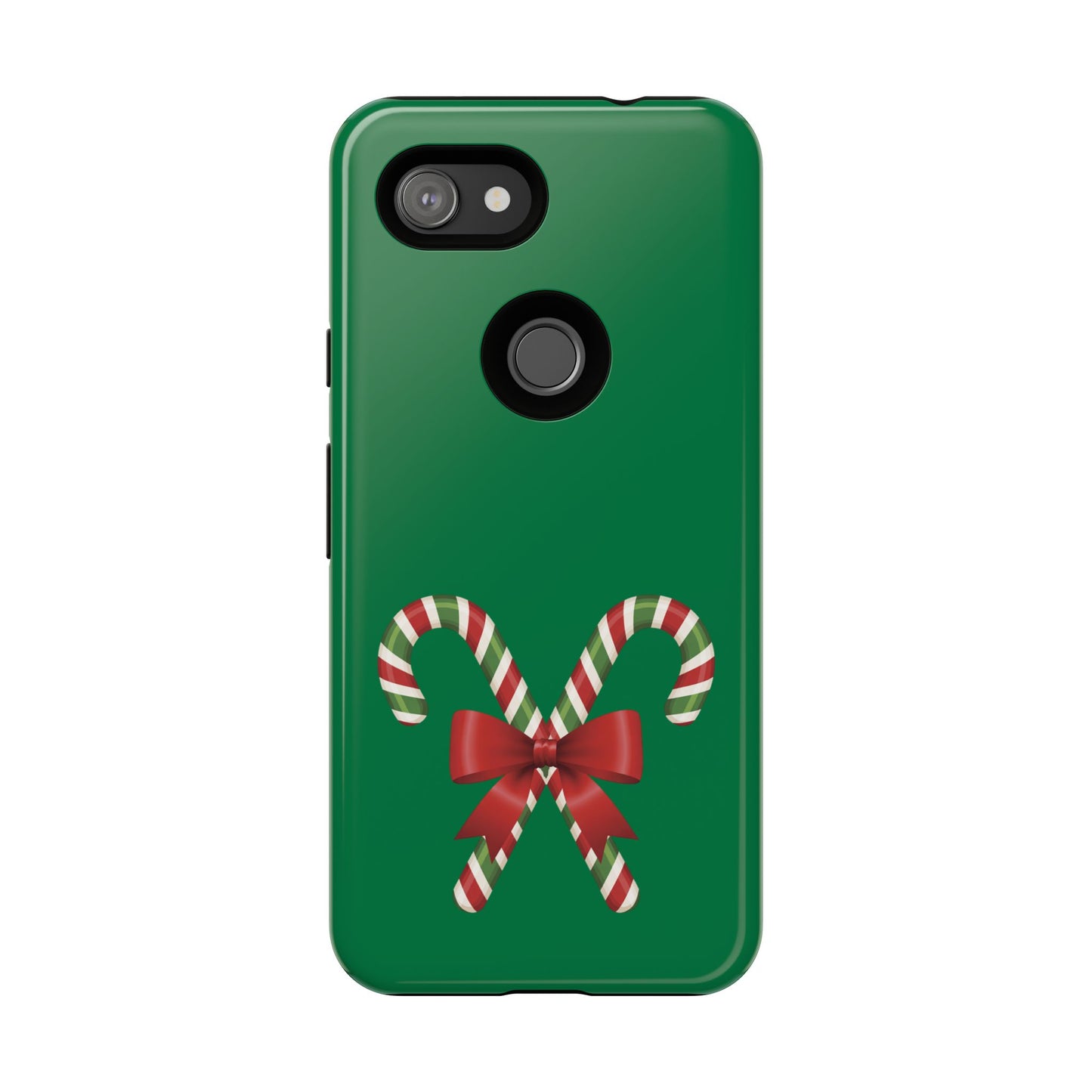 Candy Cane Phone Case: Holiday Spirit, Festive Gift, Cute Accessories, Christmas Decor, Seasonal Style