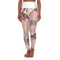 Floral High Waisted Yoga Leggings Chic Activewear for Fitness Lovers