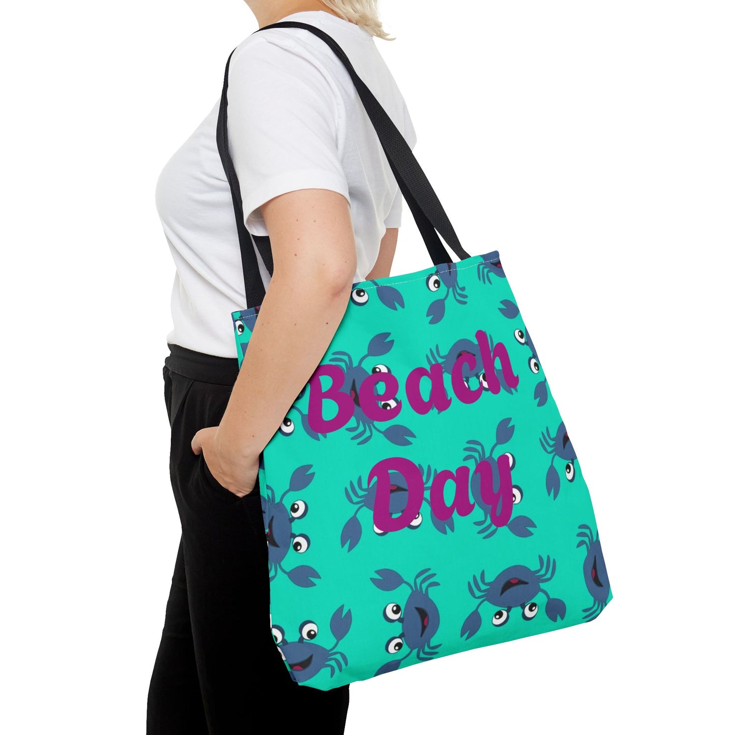 Beach Day Tote Bag, Summer Beach Essentials, Gift for Ocean Lovers, Eco-Friendly Shopping Bag, Fun Beach tote, Casual Day Out.