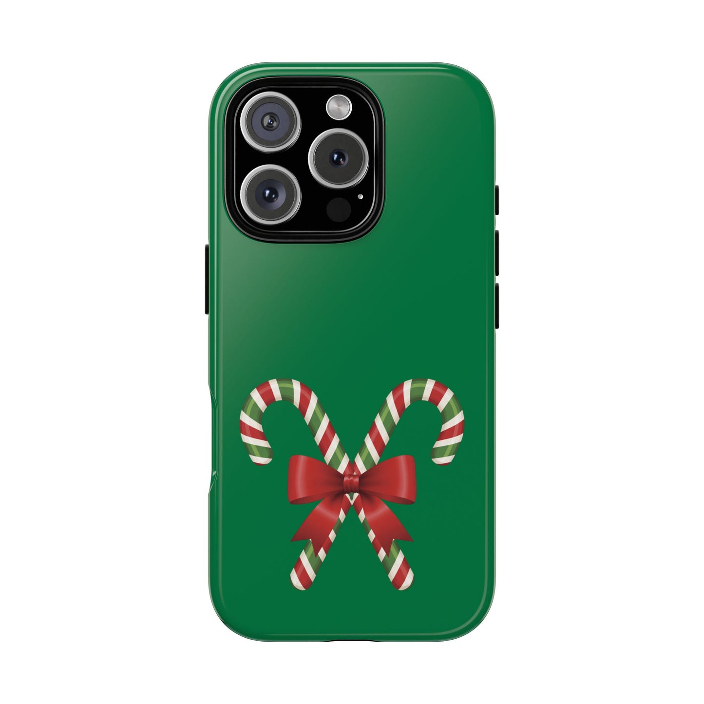 Candy Cane Phone Case: Holiday Spirit, Festive Gift, Cute Accessories, Christmas Decor, Seasonal Style