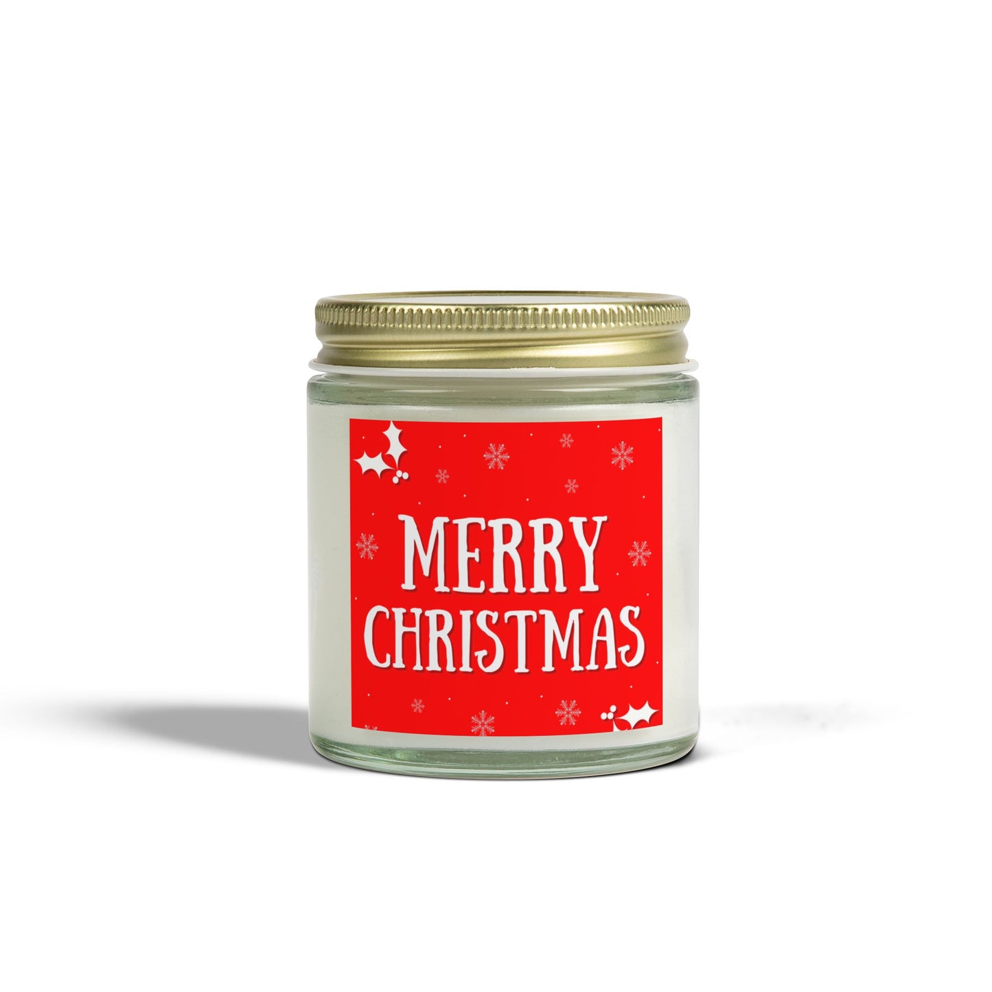 Merry Christmas Scented Candles, Holiday Decor, Gift for Her, Cozy Home Fragrance, Christmas Gifts, Aromatherapy