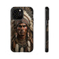 Native American Art Phone Case, Strong Culture Design, Unique Gift for Him or Her, Tough Cases, Customizable Protector, Tribal Style