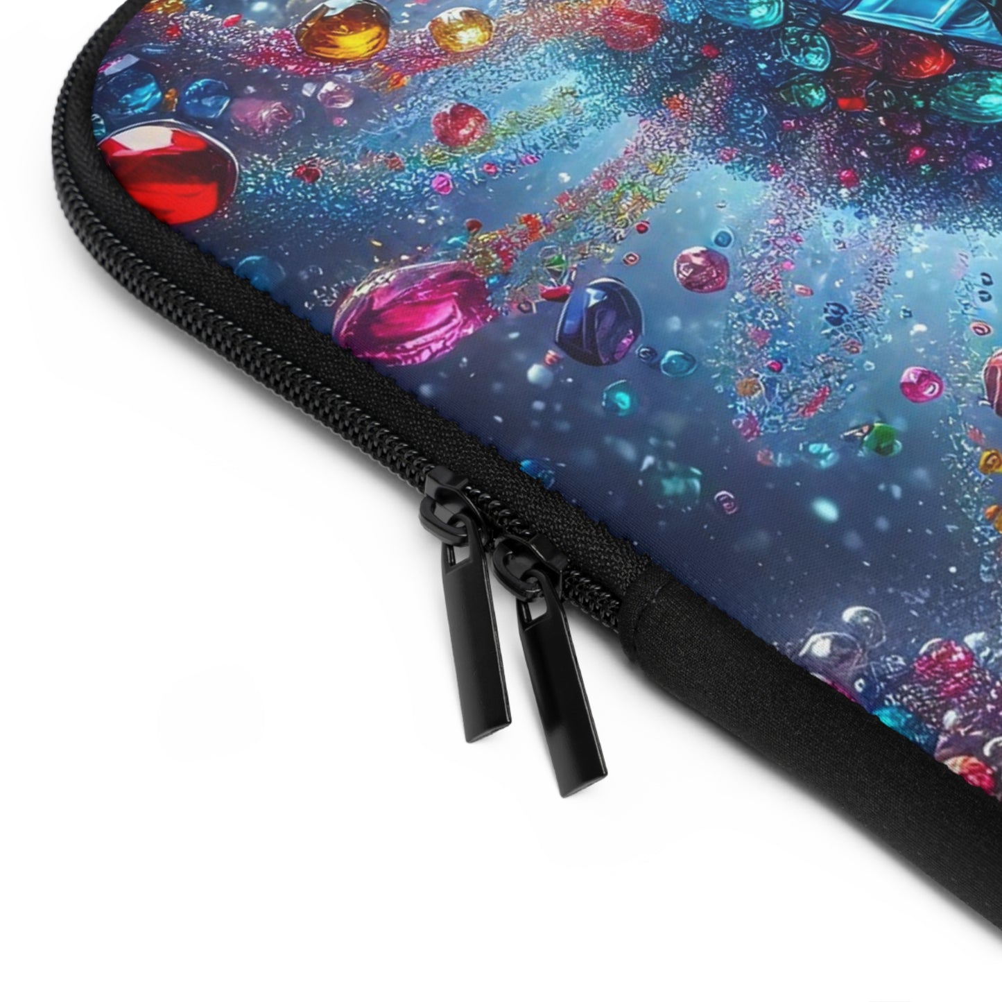 Colorful Heart Laptop Sleeve | Trendy Tech Accessory, Gift for Students, Gamers, Heart Lovers, Birthday, Valentine's Day