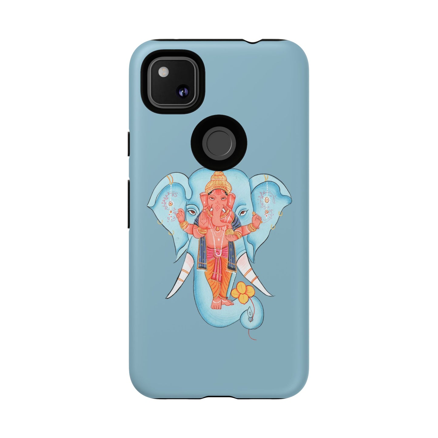 Tough Cases: Ganesh-Inspired Phone Case, Bohemian Phone Cover, Hindu Art Accessory, Festival Gift, Protective Phone Shell