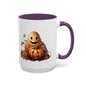 Whimsical Halloween Coffee Mug | Pumpkin-Inspired Drinkware, Cute Fall Decor, Gift for Pumpkin Lovers, Cozy Autumn Vibe