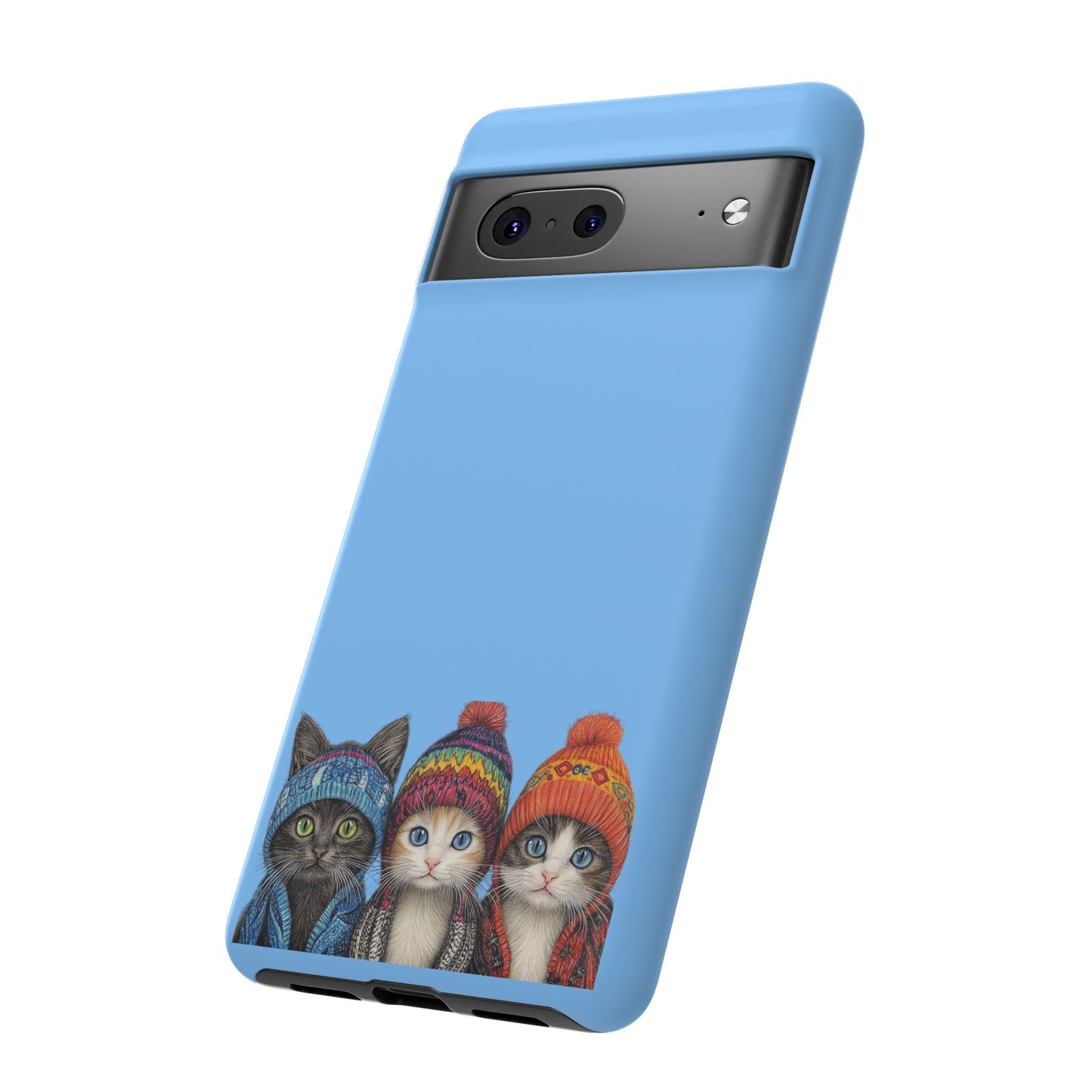 Cat-Themed Phone Case, Cute Cat Cases for Cat Lovers, Gifts for Cat Owners, Fun Cat Accessories, Holiday Present for Pet Lovers