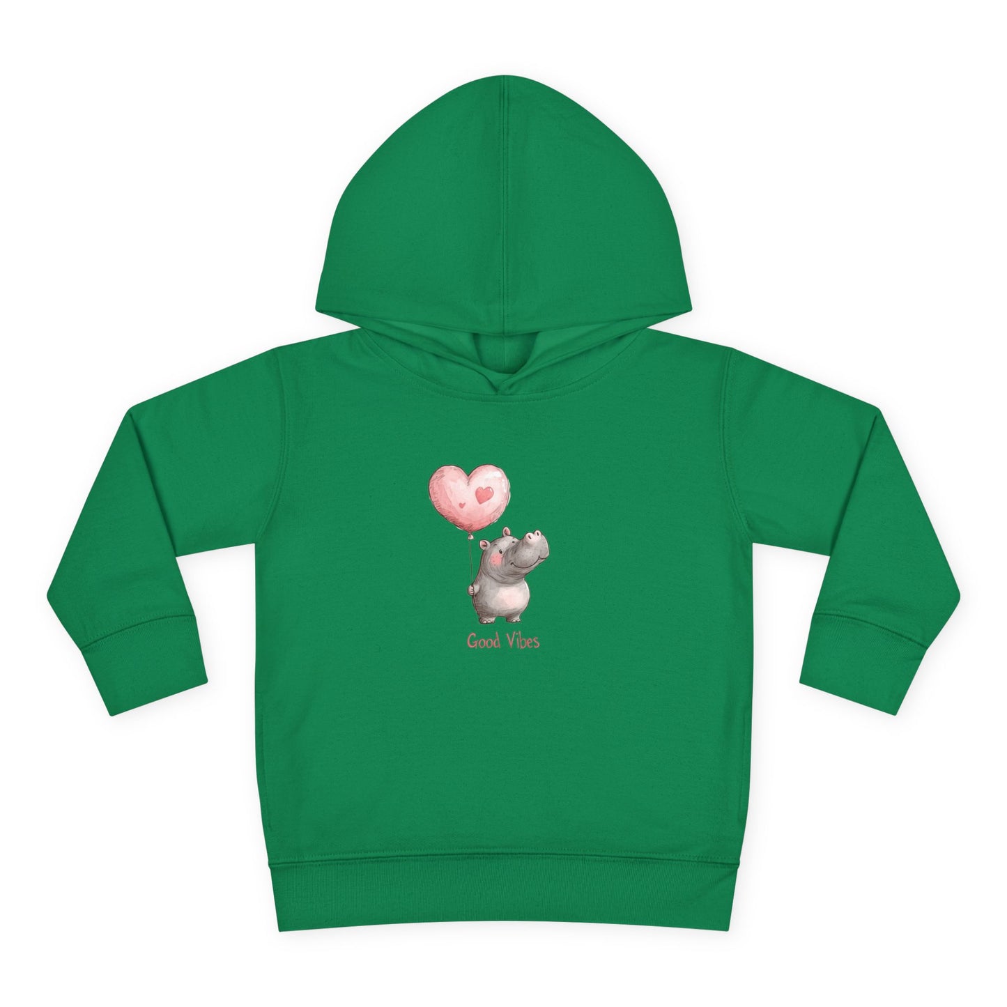 Good Vibes Toddler Hoodie, Cute Kids Pullover, Fleece Jacket, Fun Gifts for Toddlers, Baby Shower Present, Birthday Outfit