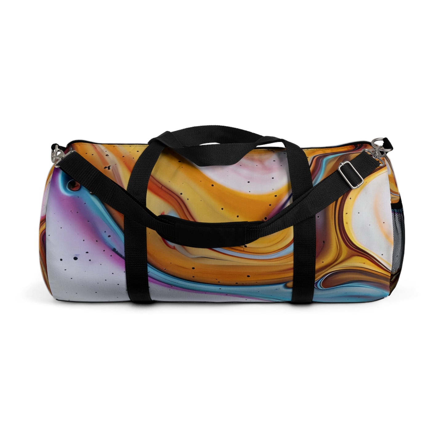 Abstract Swirl Duffel Bag, Travel Bag, Gym Bag, Overnight Bag