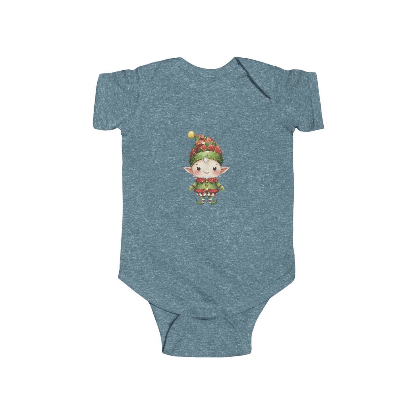 Christmas Elf Infant Bodysuit, Cute Baby Outfit, Holiday Wear, Christmas Gift, Baby Shower, Festive Infant Clothes