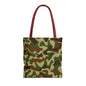 Camouflage Print Tote Bag, Stylish Shopping Bag, Everyday Use, Gym Tote, Eco-Friendly, Travel Accessory
