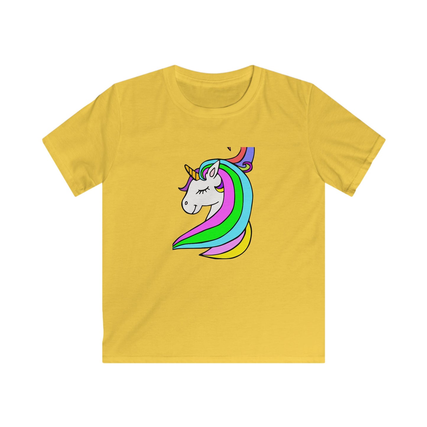 Rainbow Unicorn Kids Tee - Cute Unicorn Shirt, Birthday Gift, Kids Apparel, Fun T-Shirt, Magical Unicorn Design