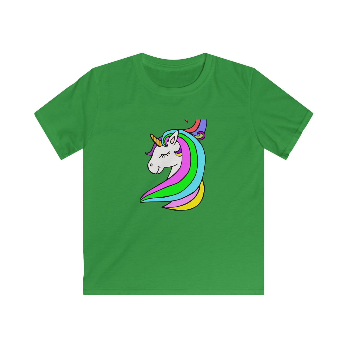 Rainbow Unicorn Kids Tee - Cute Unicorn Shirt, Birthday Gift, Kids Apparel, Fun T-Shirt, Magical Unicorn Design